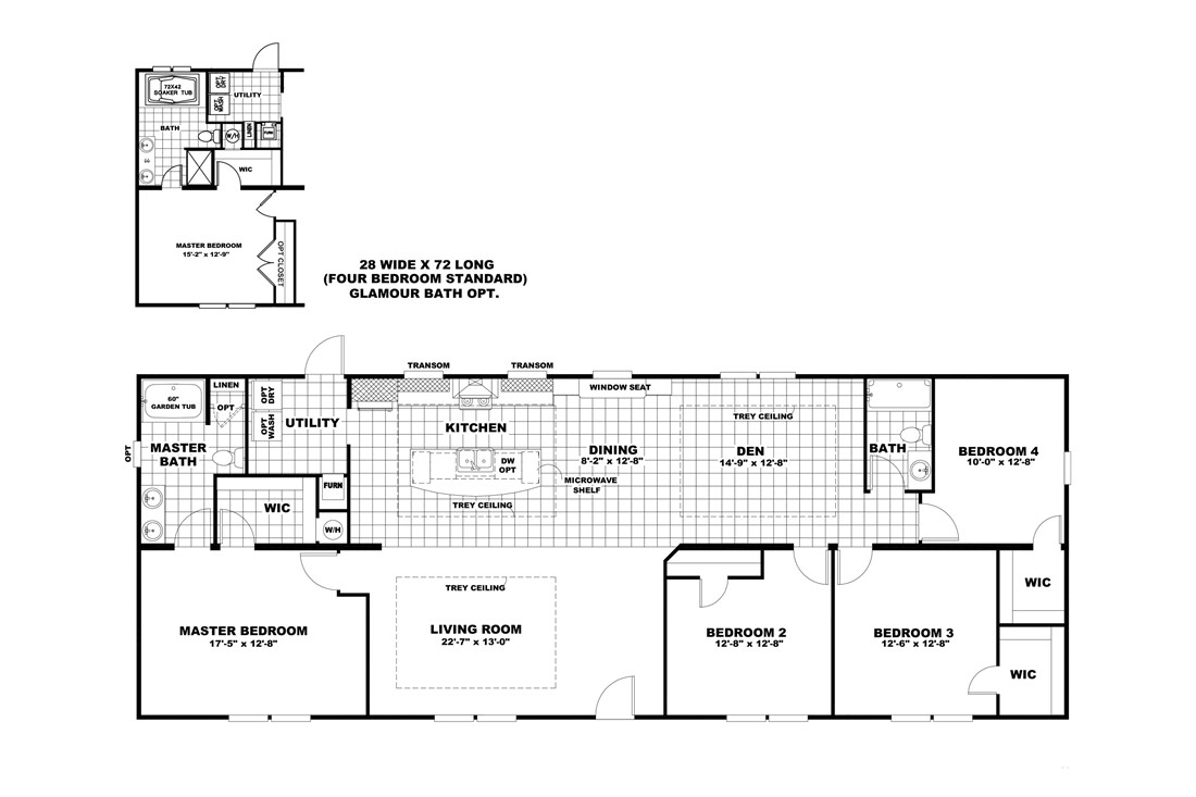 The 5582 SWEET CAROLINE Floor Plan