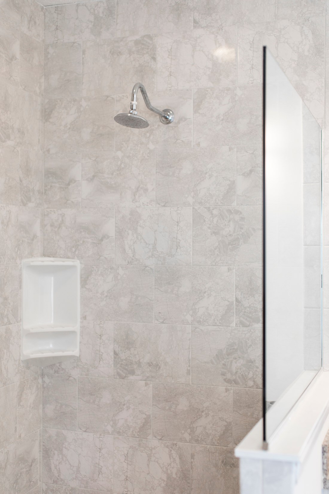 The 3558 JAMESTOWN Primary Bathroom. This Manufactured Mobile Home features 3 bedrooms and 2 baths.